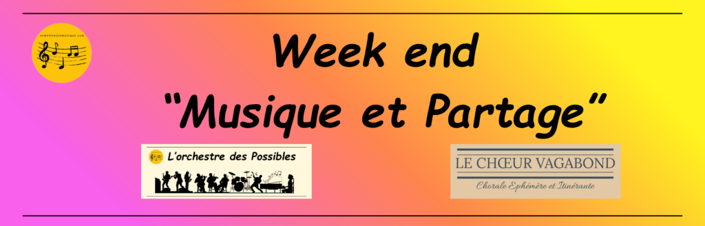 lien vers la page descriptive du week end "musique et partage"